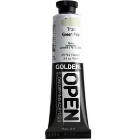 Golden Open Acrylic 2oz Titan Green Pale