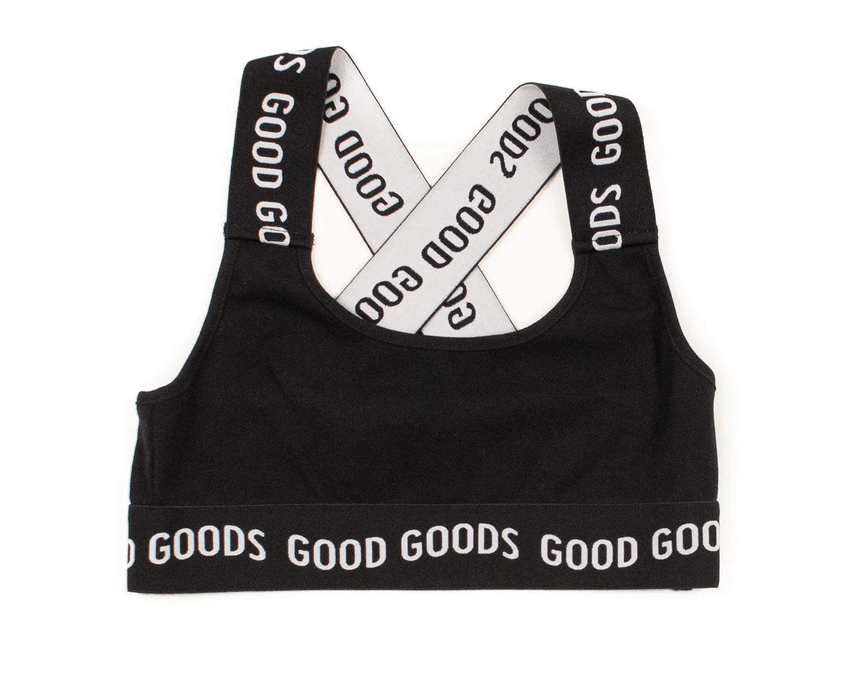 Good Goods Emma Crop Top - Black