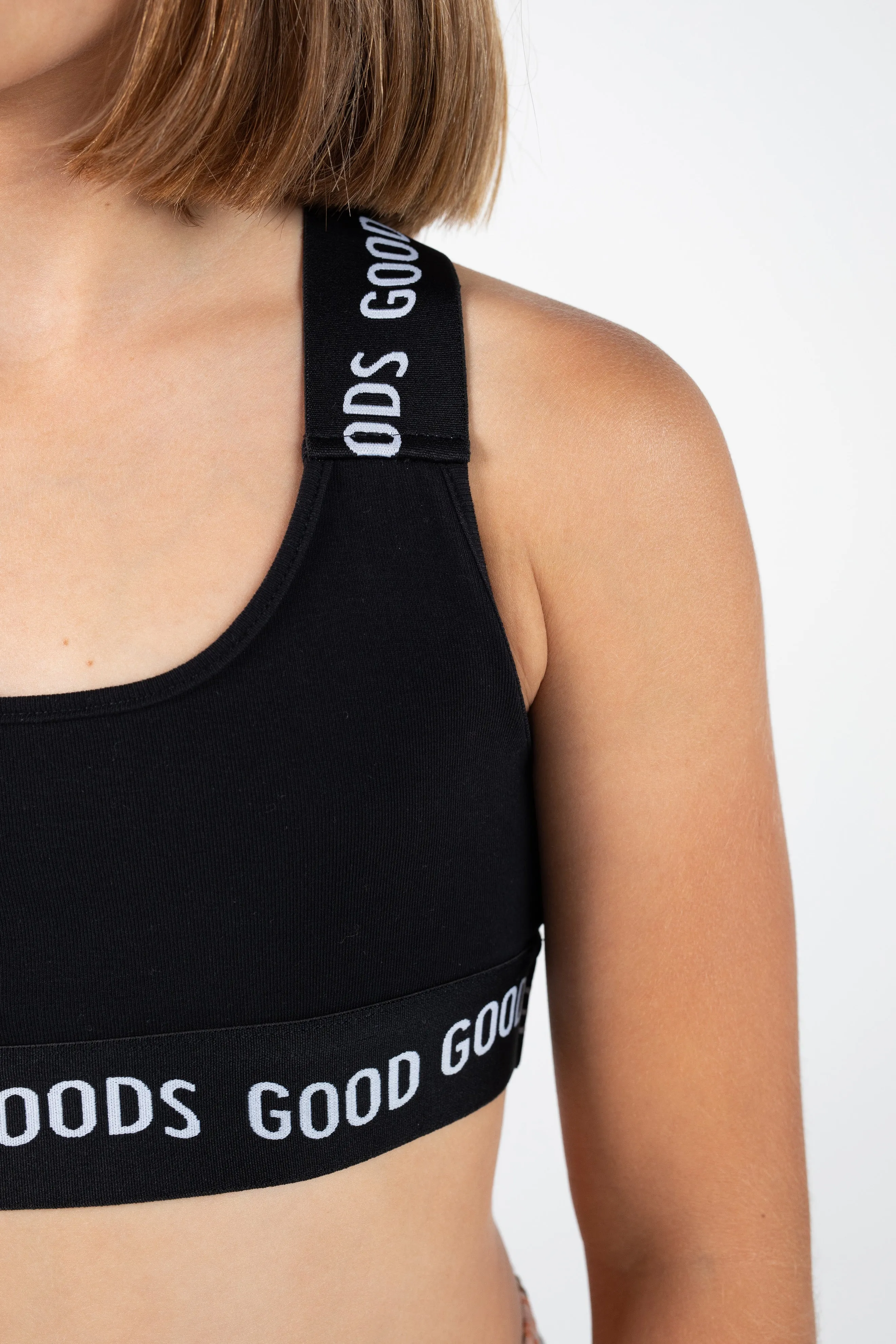 Good Goods Emma Crop Top - Black