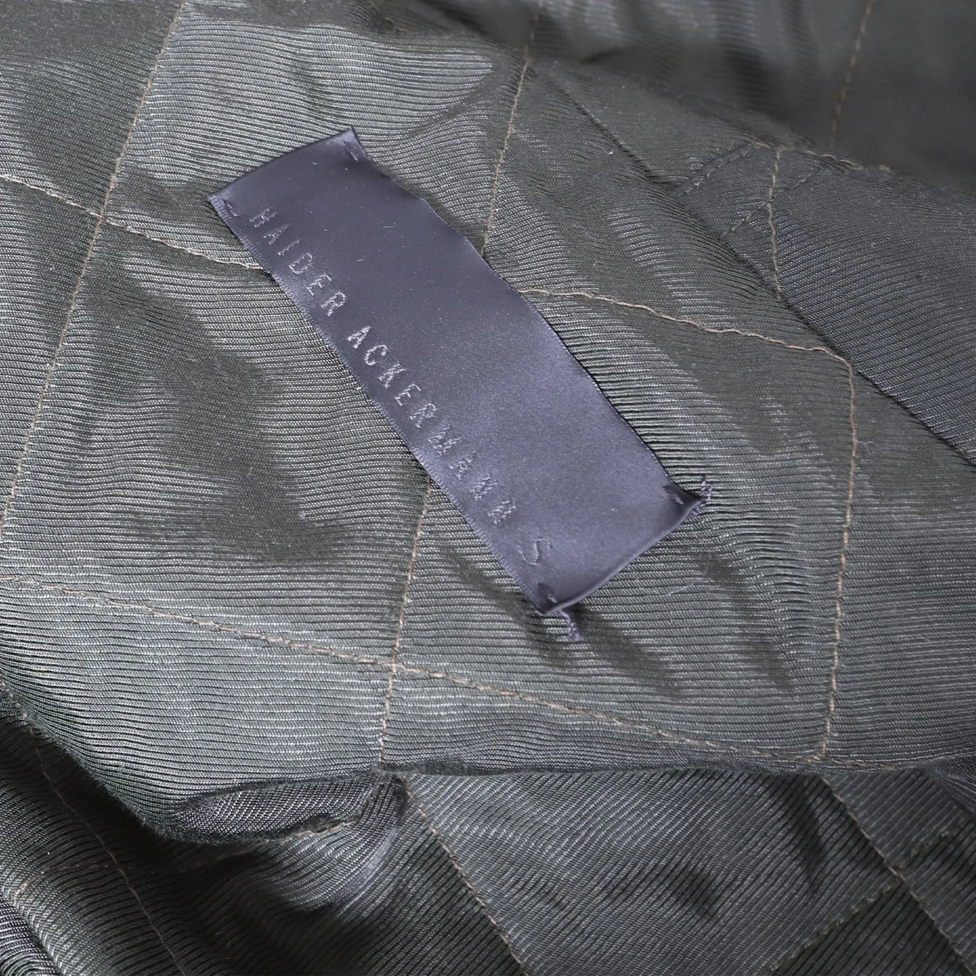 Haider Ackermann FW17 Oversized Nylon Parka