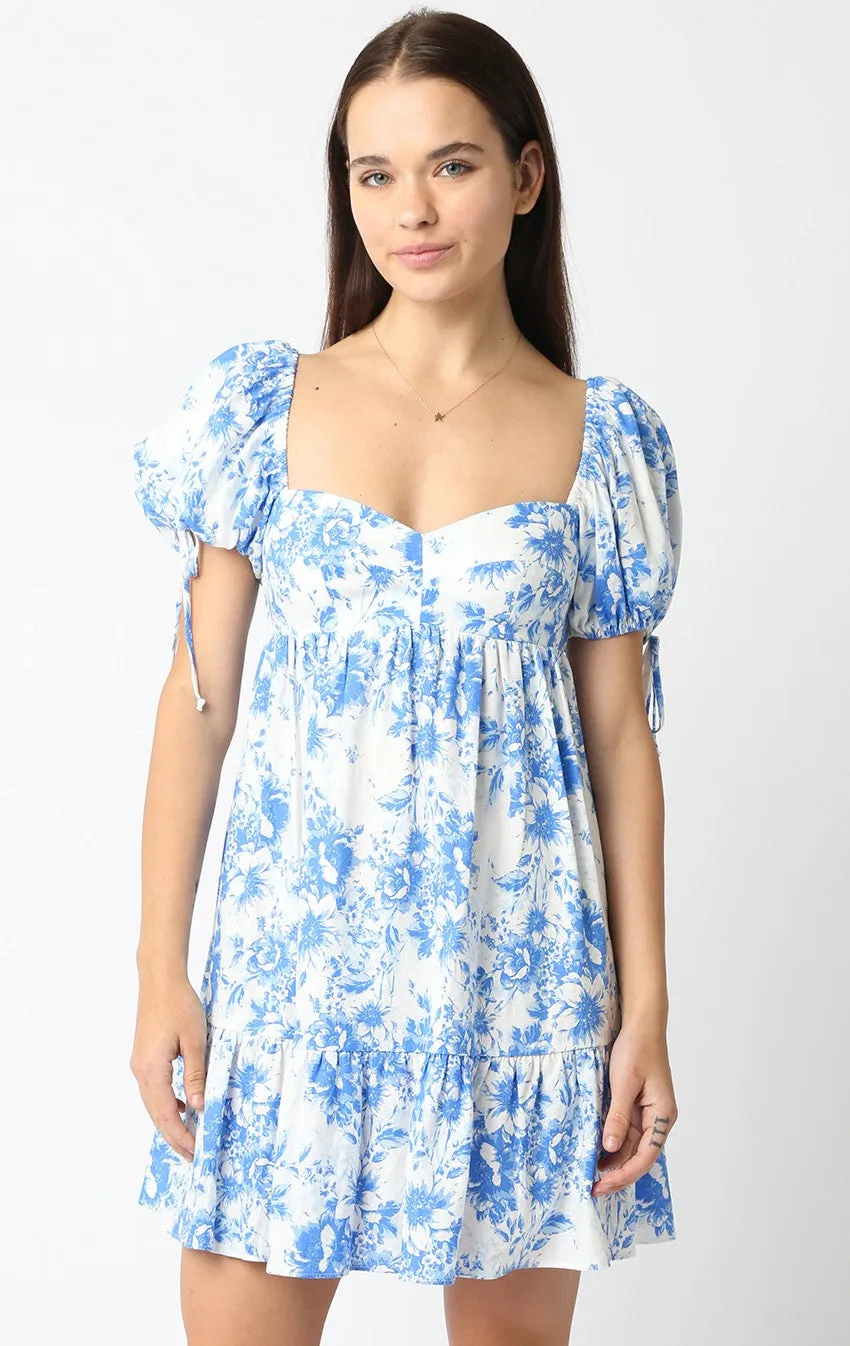 Hailey Floral Baby Doll Dress