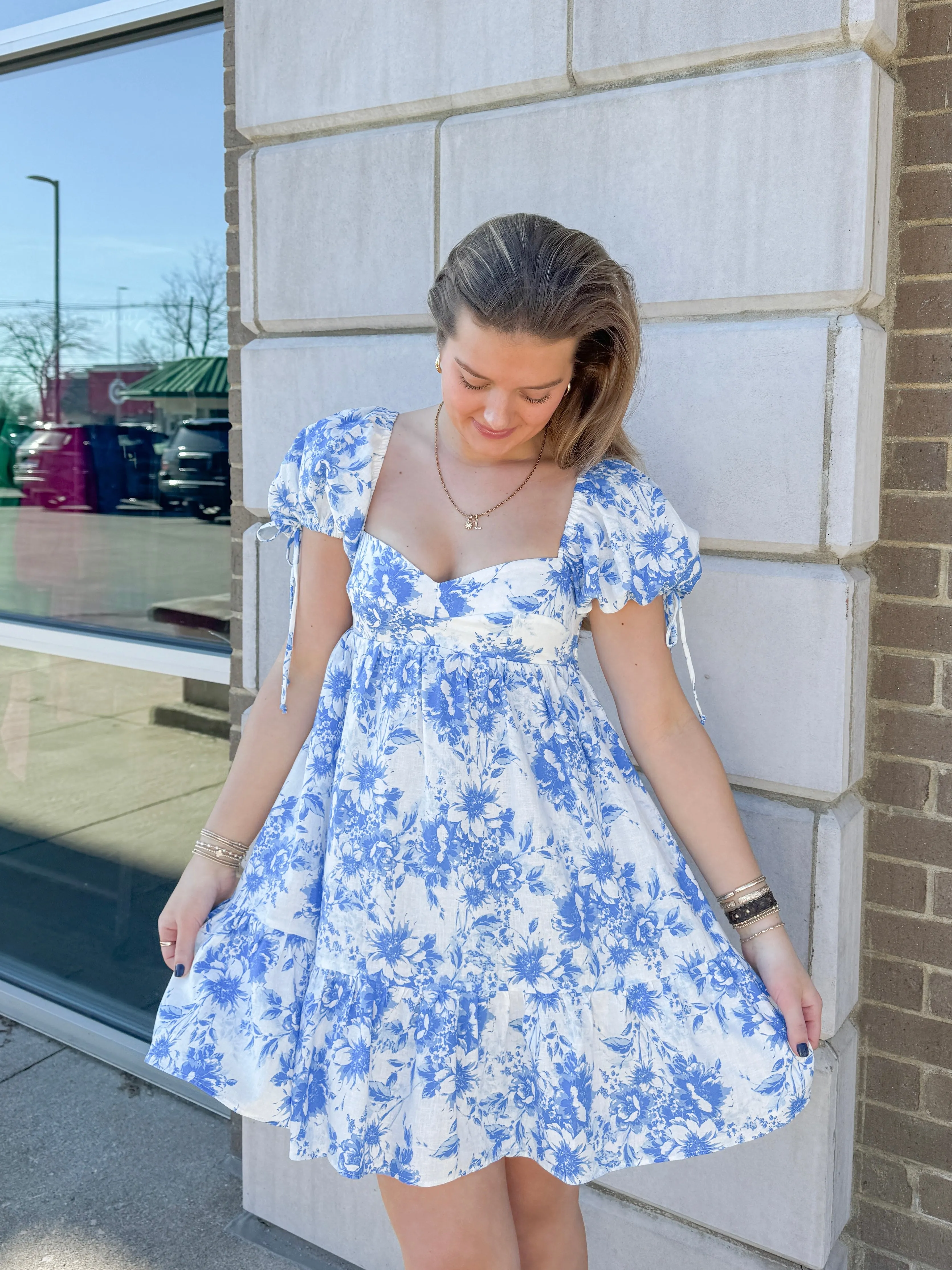 Hailey Floral Baby Doll Dress