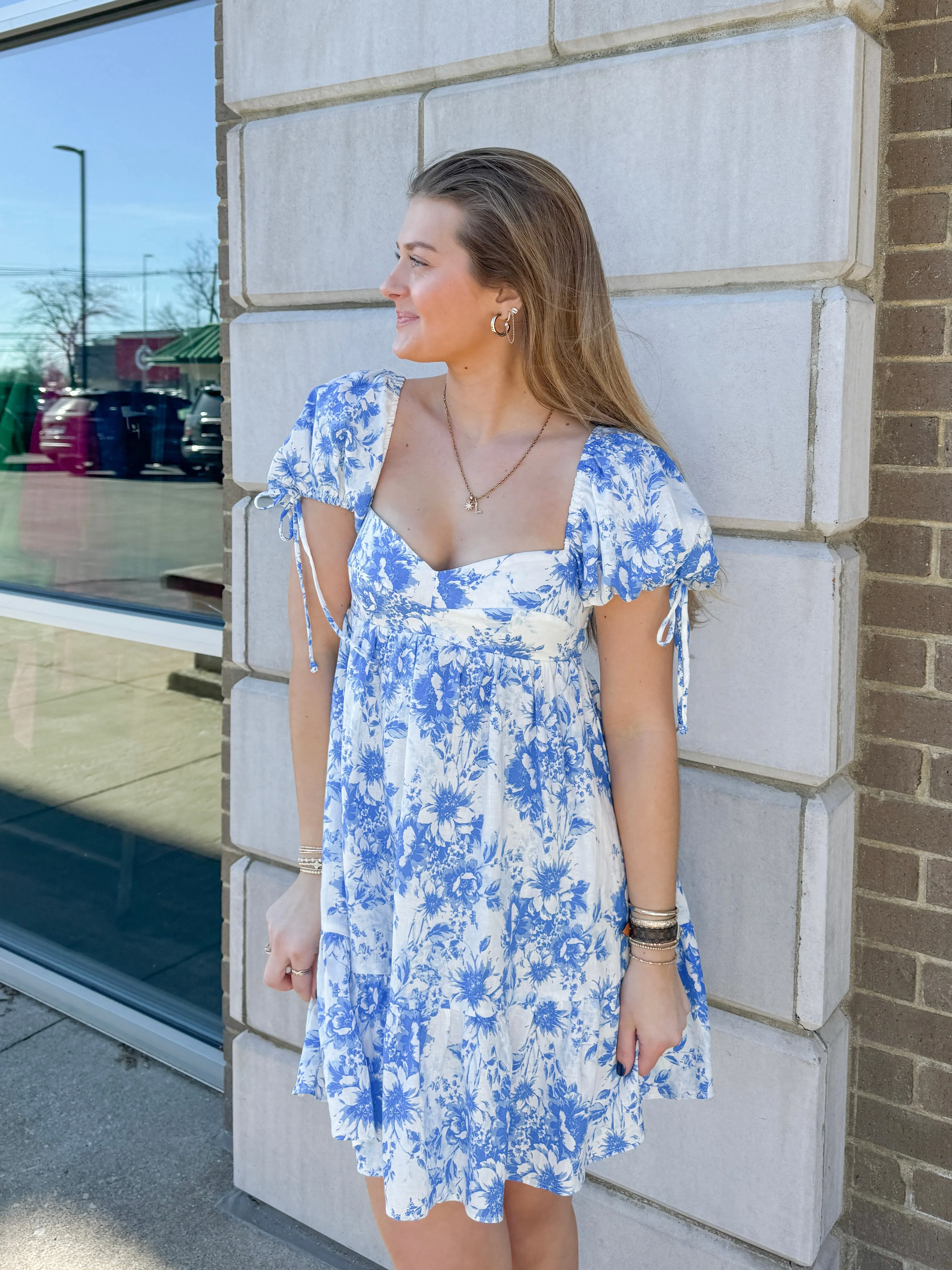 Hailey Floral Baby Doll Dress