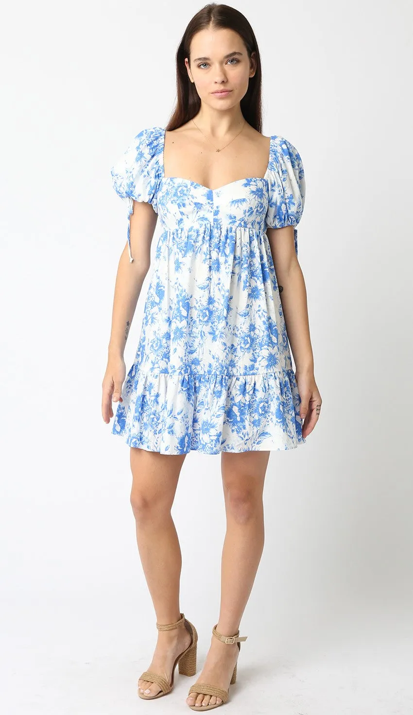 Hailey Floral Baby Doll Dress