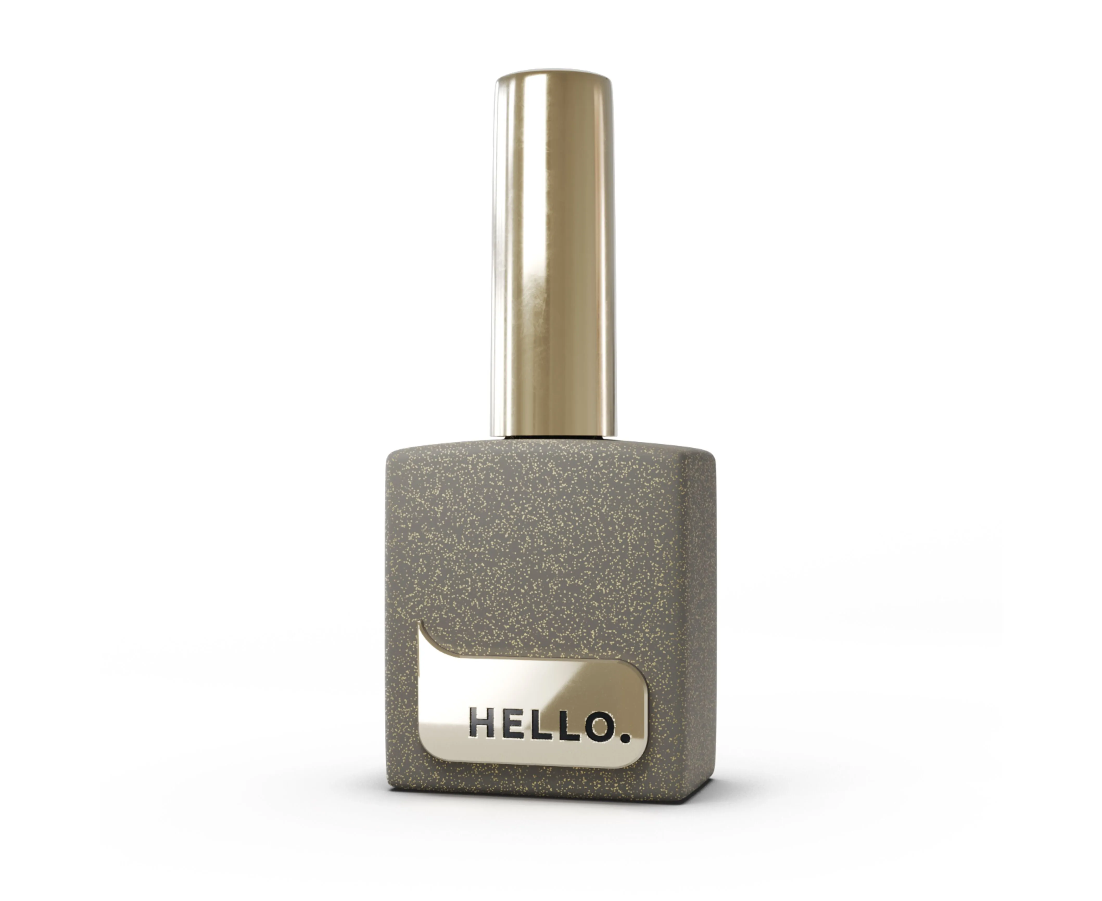 HELLO GOLD FLAKES MATTE TOP 15 ML HL-TM15-304