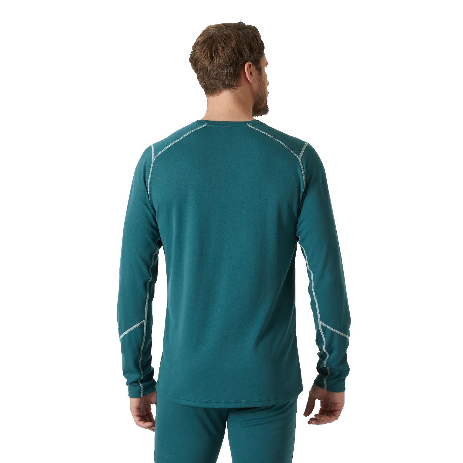 Helly Hansen Men's Lifa Active Long Sleeve Crew Neck Base Layer Top (Dark Creek)