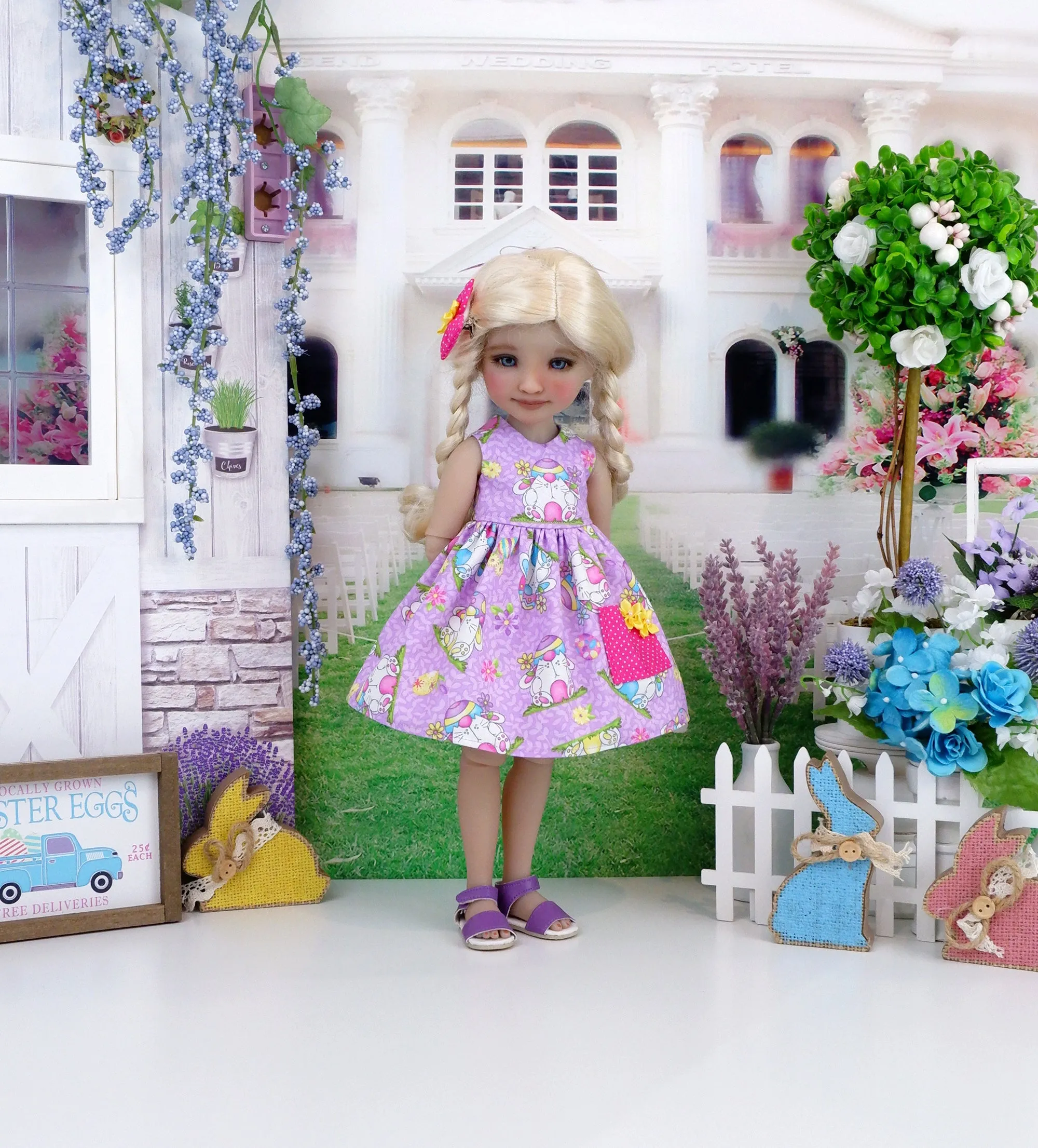 Hip Hop Hooray - dress with sandals for Ruby Red Fashion Friends doll