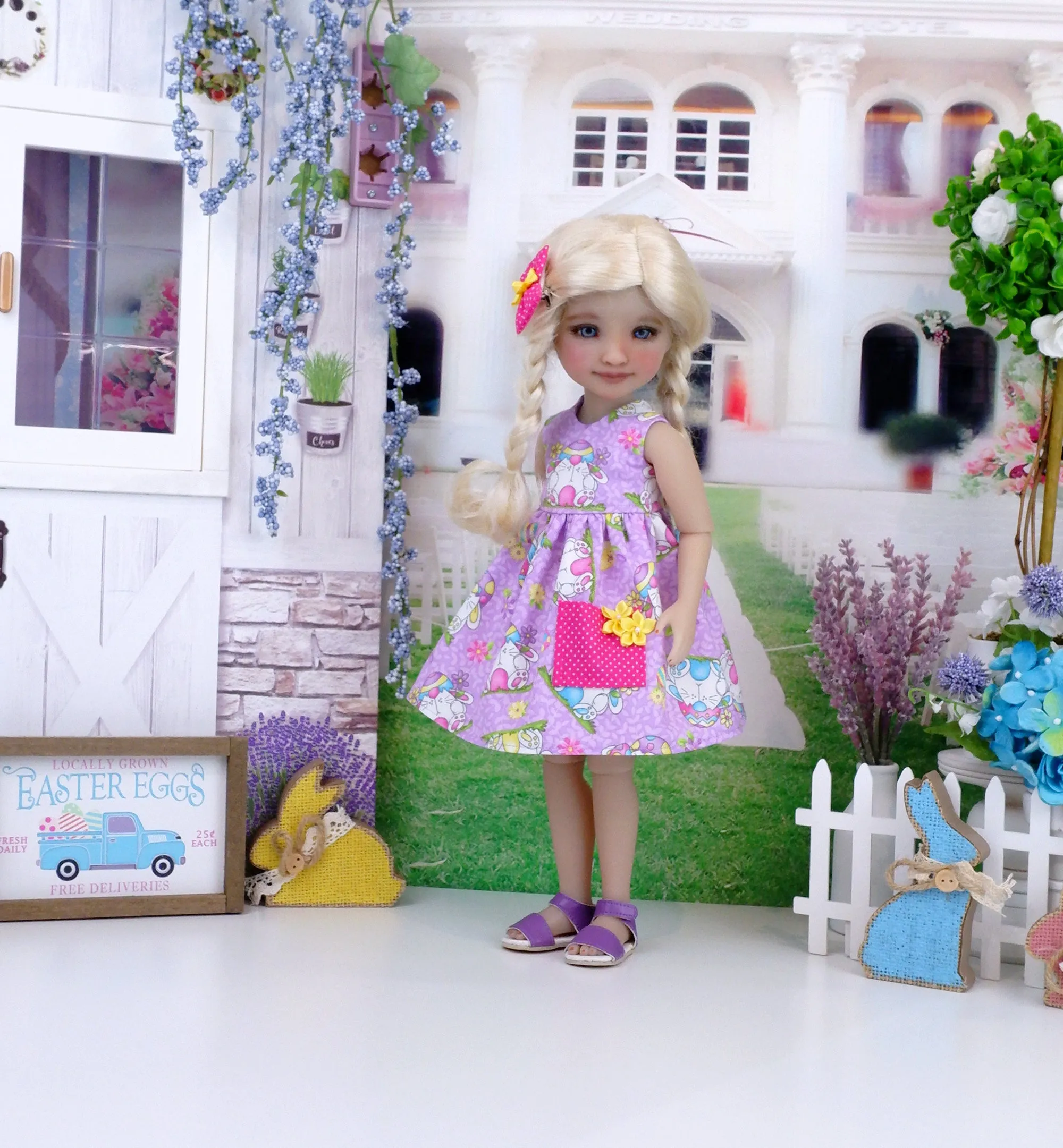 Hip Hop Hooray - dress with sandals for Ruby Red Fashion Friends doll