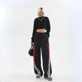Hip Hop Striped Joggers Pants