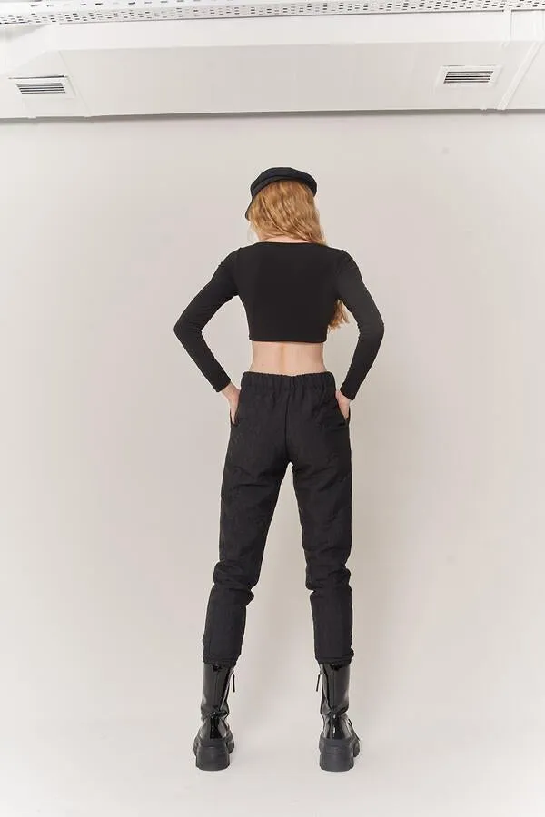 HLLY Women Sancho Pants Black - Torres Novas
