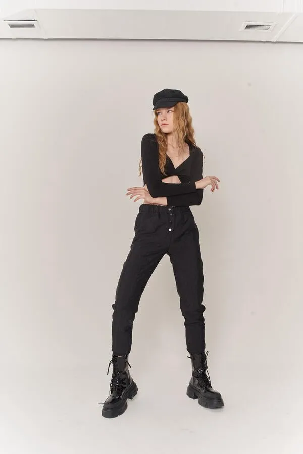 HLLY Women Sancho Pants Black - Torres Novas