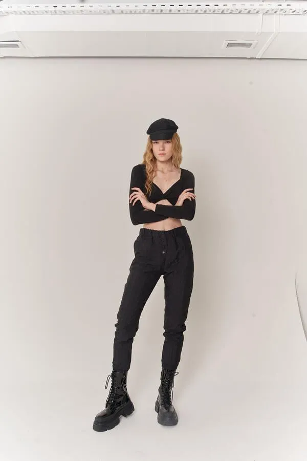 HLLY Women Sancho Pants Black - Torres Novas