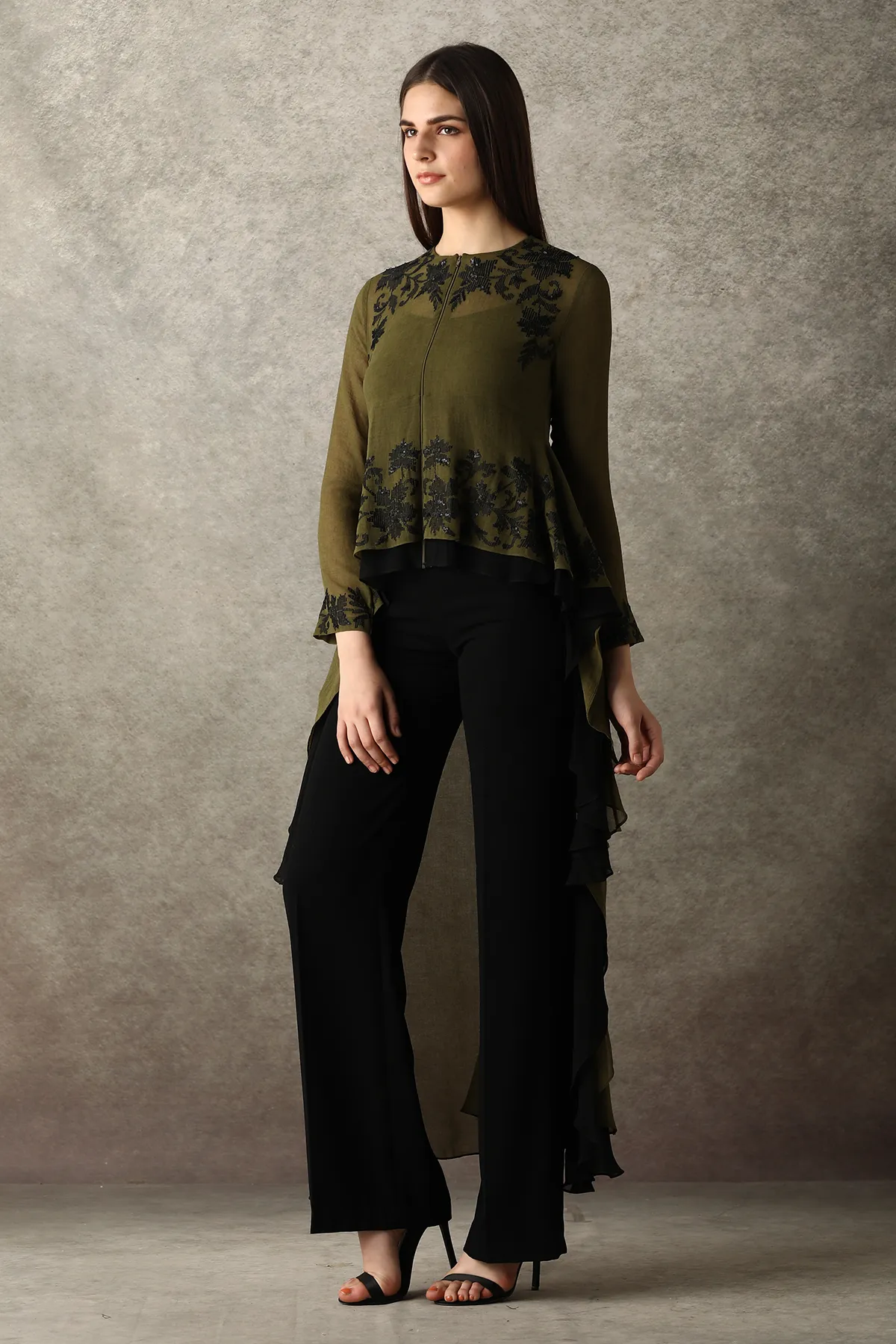 Holly Fern Double Layer Top
