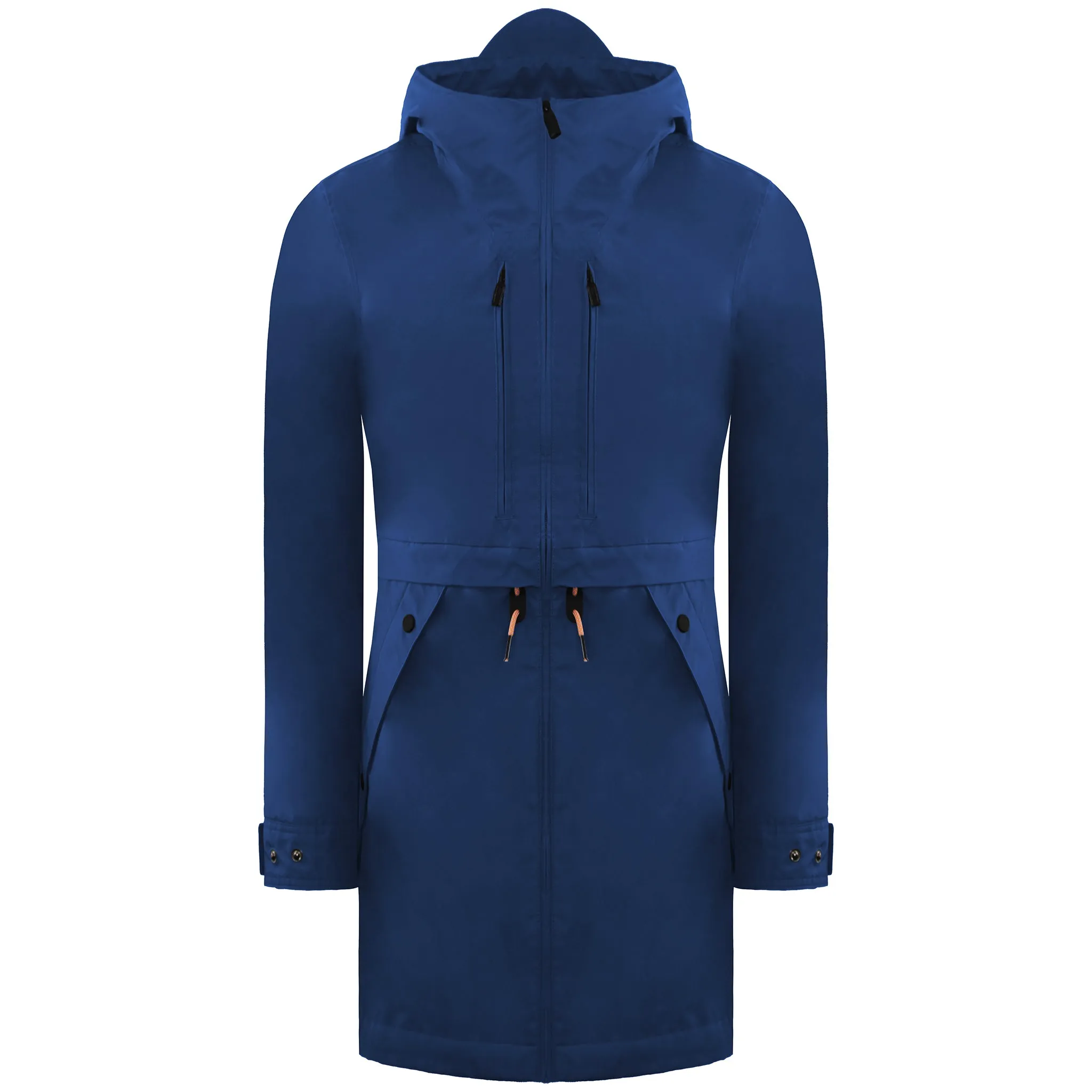 Hunter Original 3 Layer Womens Blue Parka Jacket