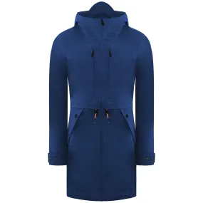 Hunter Original 3 Layer Womens Blue Parka Jacket