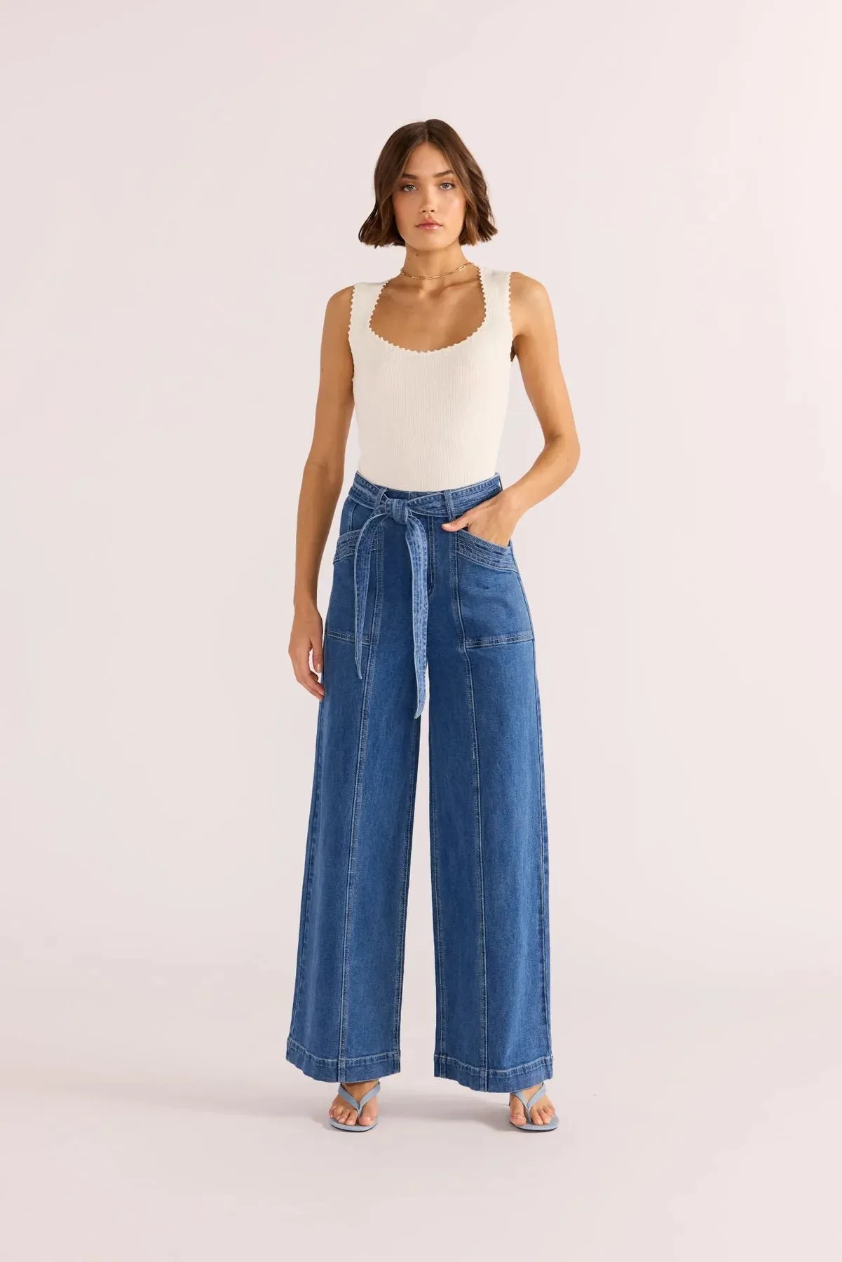 ISLA BOUCLE KNIT TANK