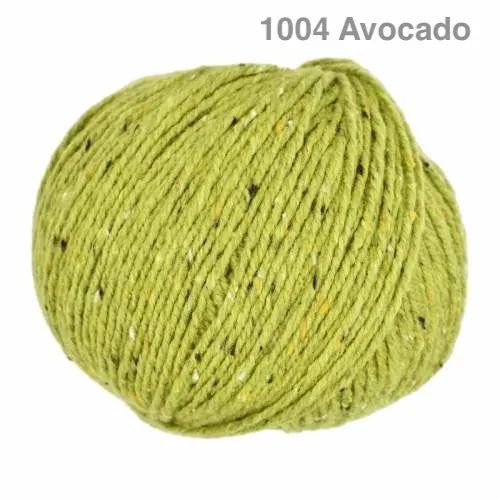 Jody Long Alba Merino & Alpaca Tweed Aran