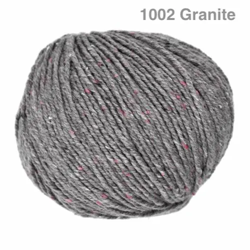 Jody Long Alba Merino & Alpaca Tweed Aran
