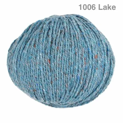 Jody Long Alba Merino & Alpaca Tweed Aran