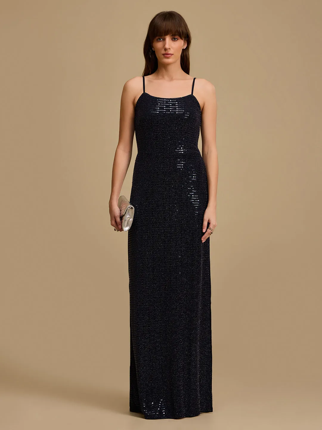 Julie Noddle Strap Maxi Dress