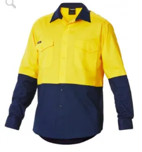 King Gee K54870 Workcool 2 Spliced Shirt L/S