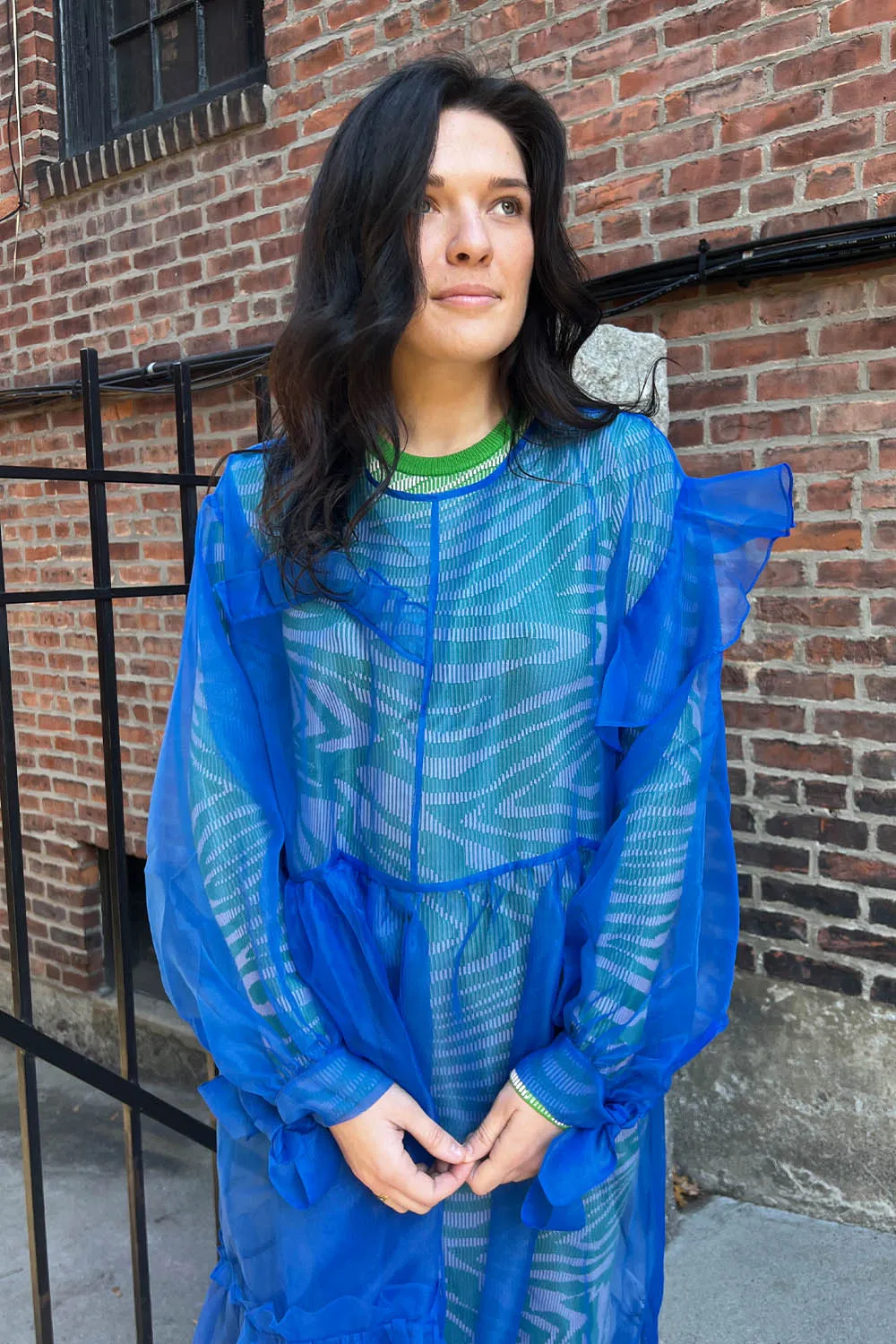 KkCo - Nine Twenty-Seven Dress: Cobalt