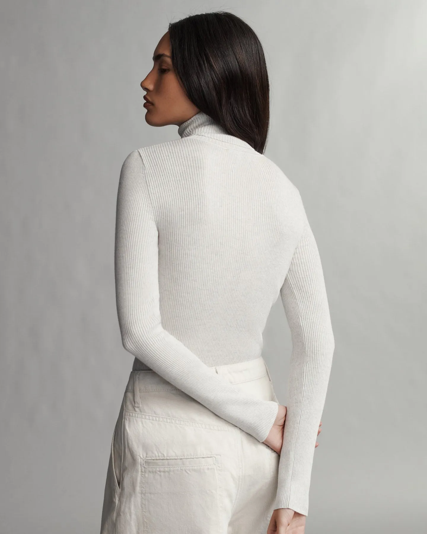 Knit Turtleneck in Merino Wool