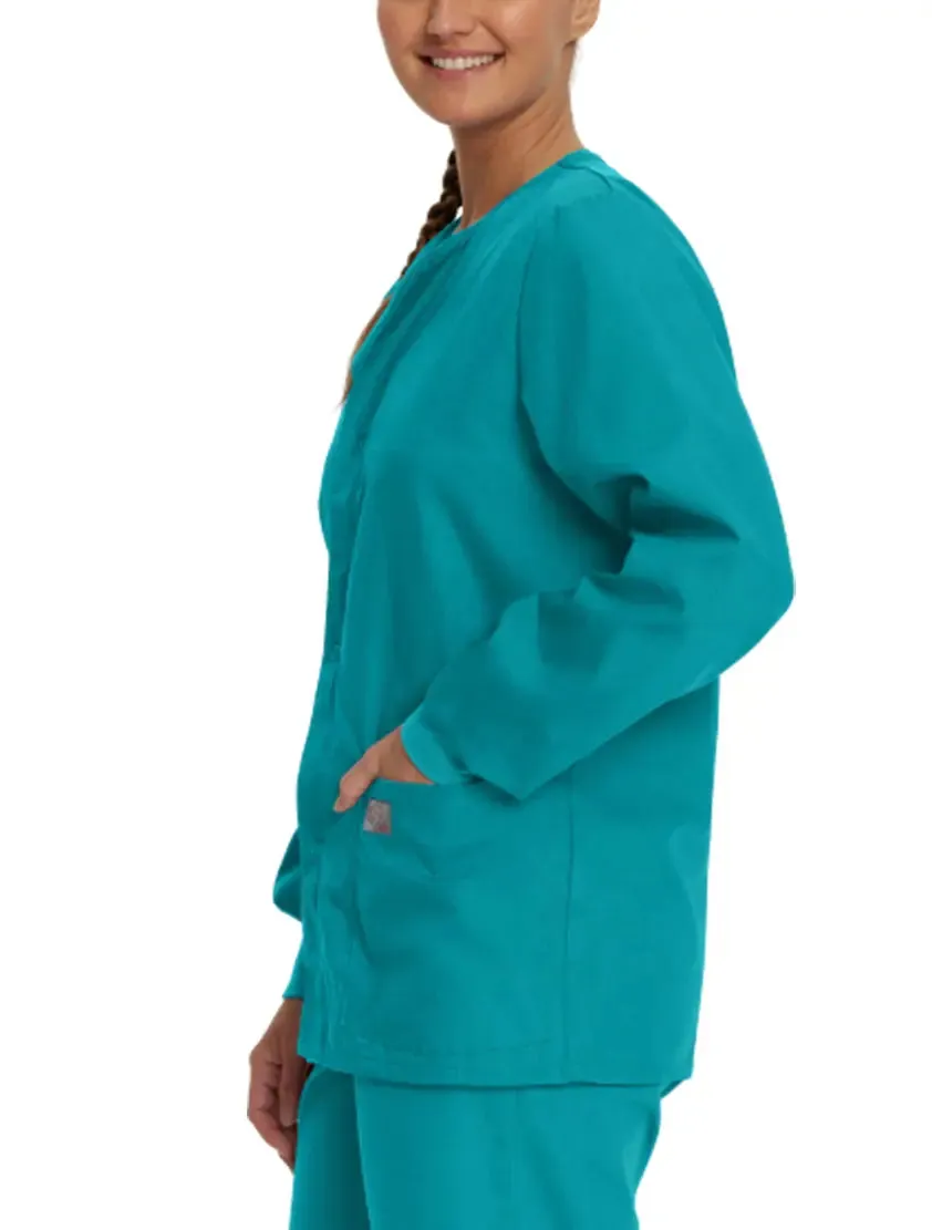 Landau Scrub Zone Unisex Warm-Up Scrub Jacket