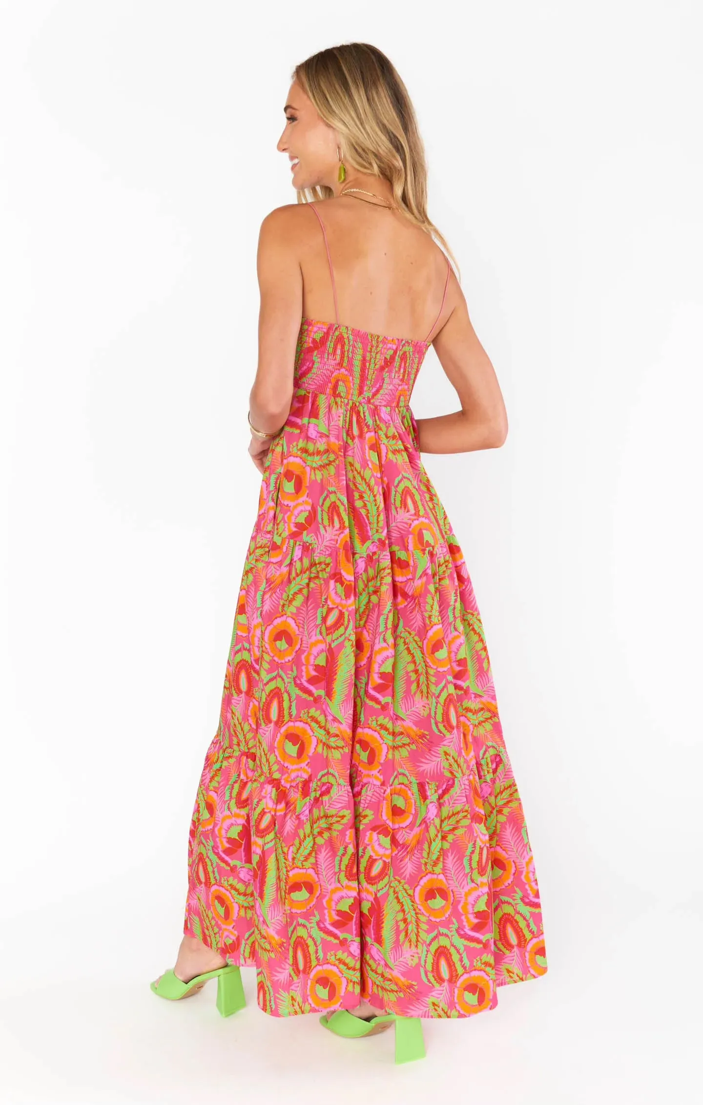 Long Weekend Maxi Dress - Paradise Palms