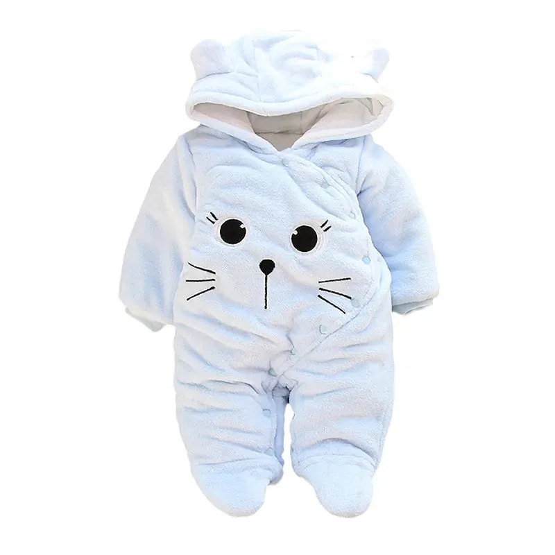 LZH Baby Winter Overall  Long Sleeve Infant Clothing