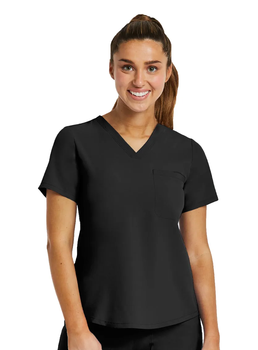 Maevn V-neck Tuck In Scrub Top