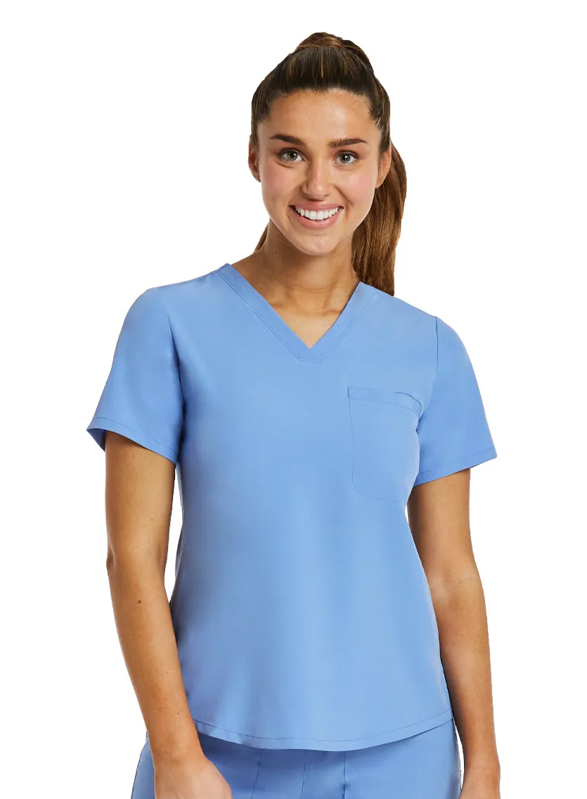 Maevn V-neck Tuck In Scrub Top