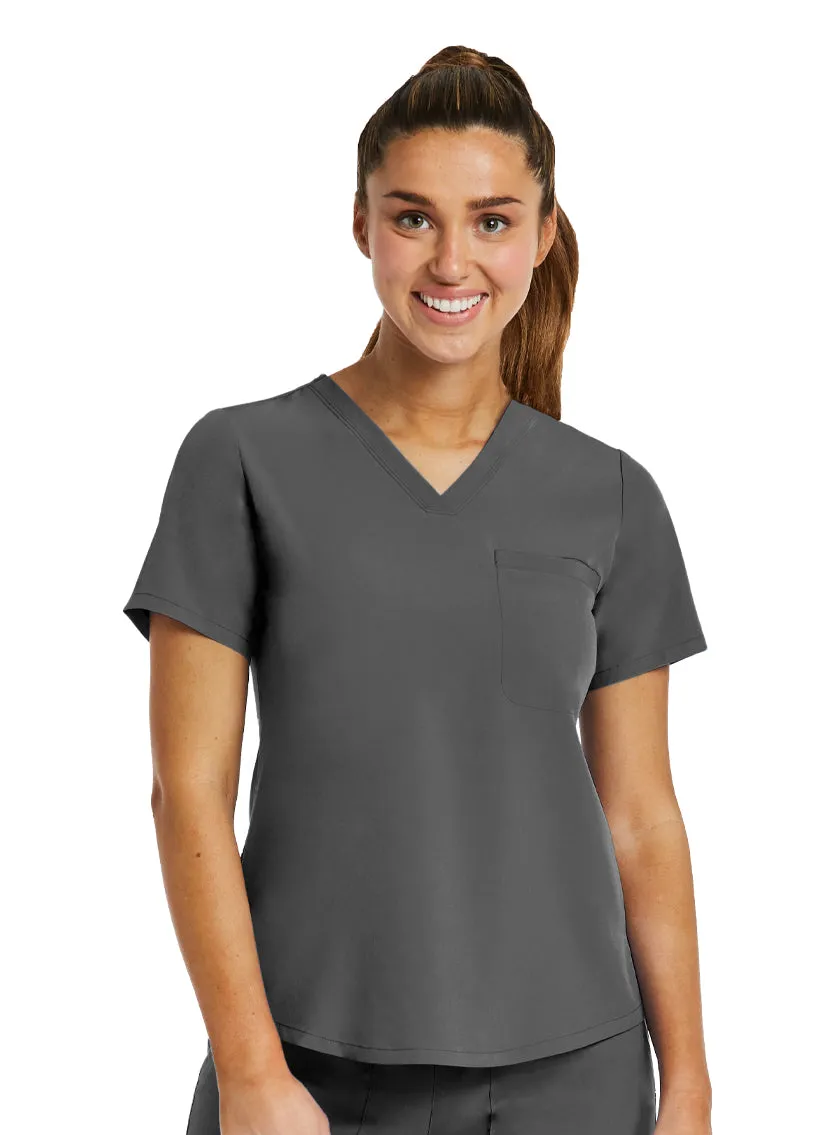 Maevn V-neck Tuck In Scrub Top