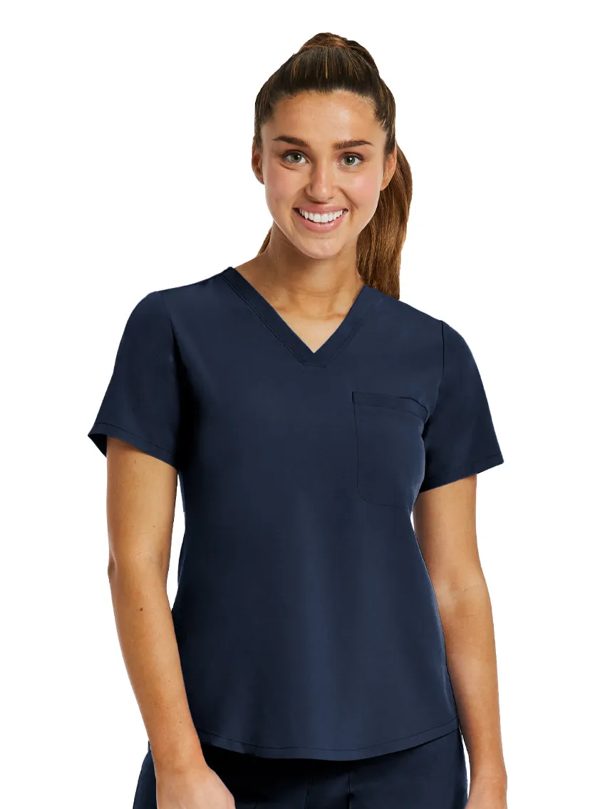 Maevn V-neck Tuck In Scrub Top