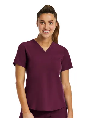 Maevn V-neck Tuck In Scrub Top