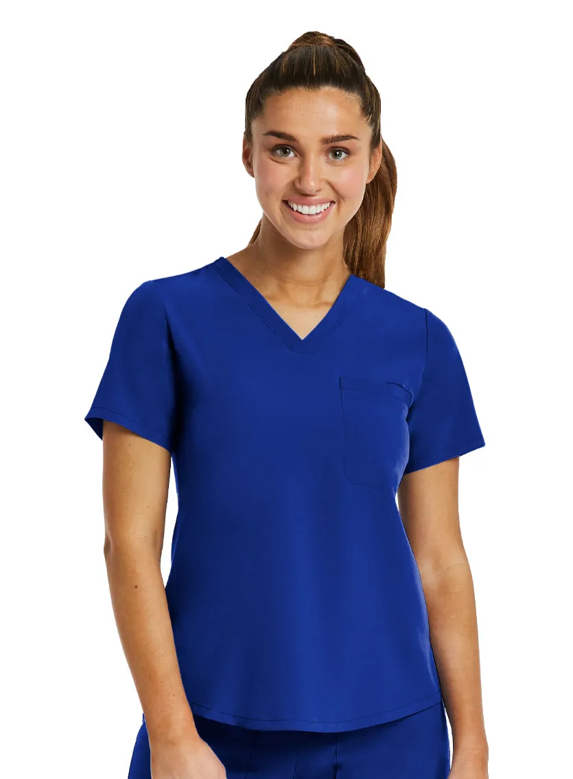 Maevn V-neck Tuck In Scrub Top