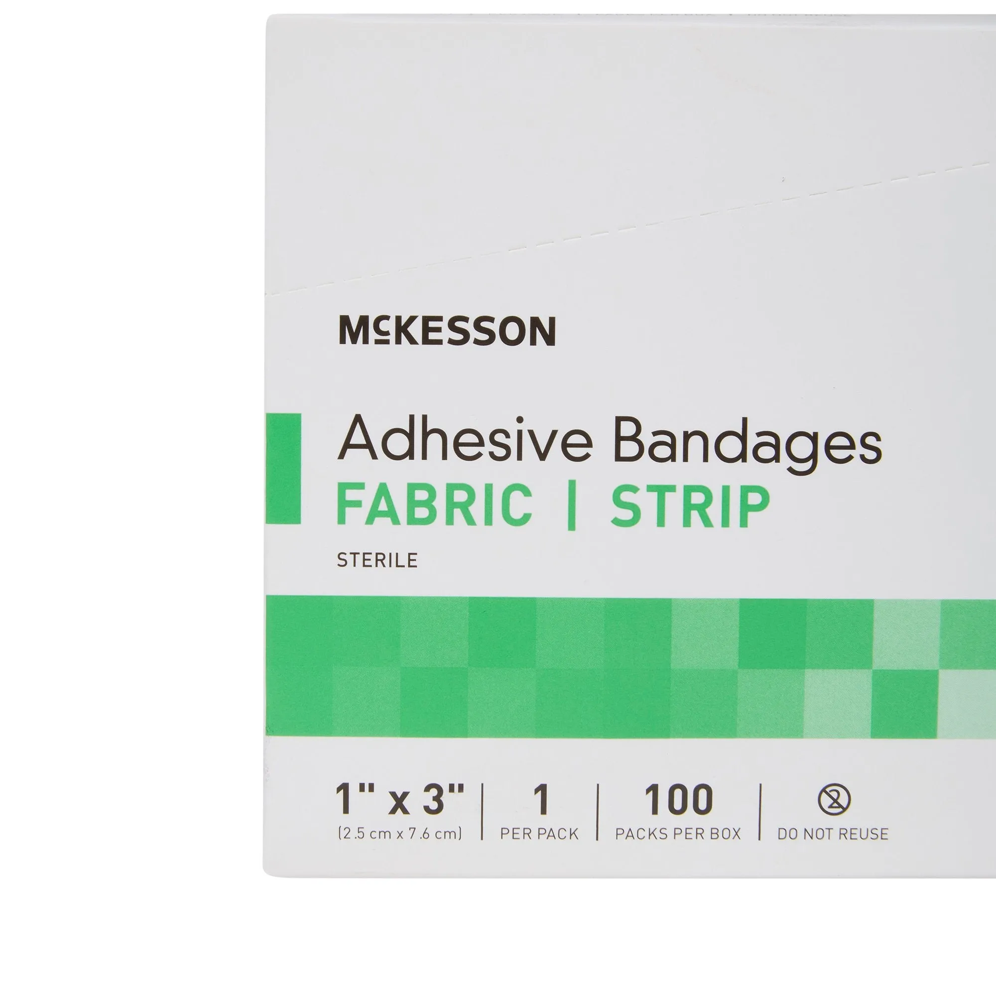 McKesson Tan Adhesive Strip, 1 x 3 Inch
