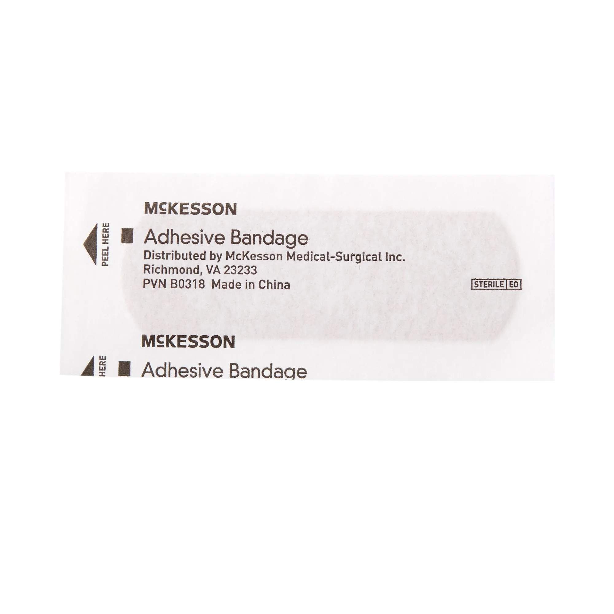 McKesson Tan Adhesive Strip, 1 x 3 Inch