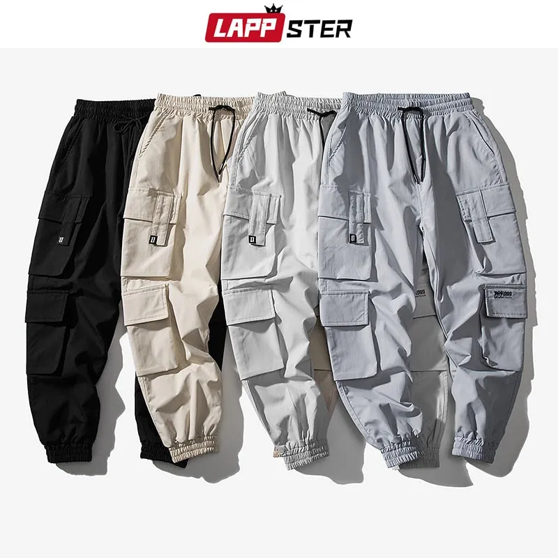 Men's Black Embroidery Joggers Pants
