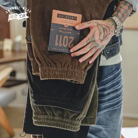 Men's Retro Corduroy Casual Pants