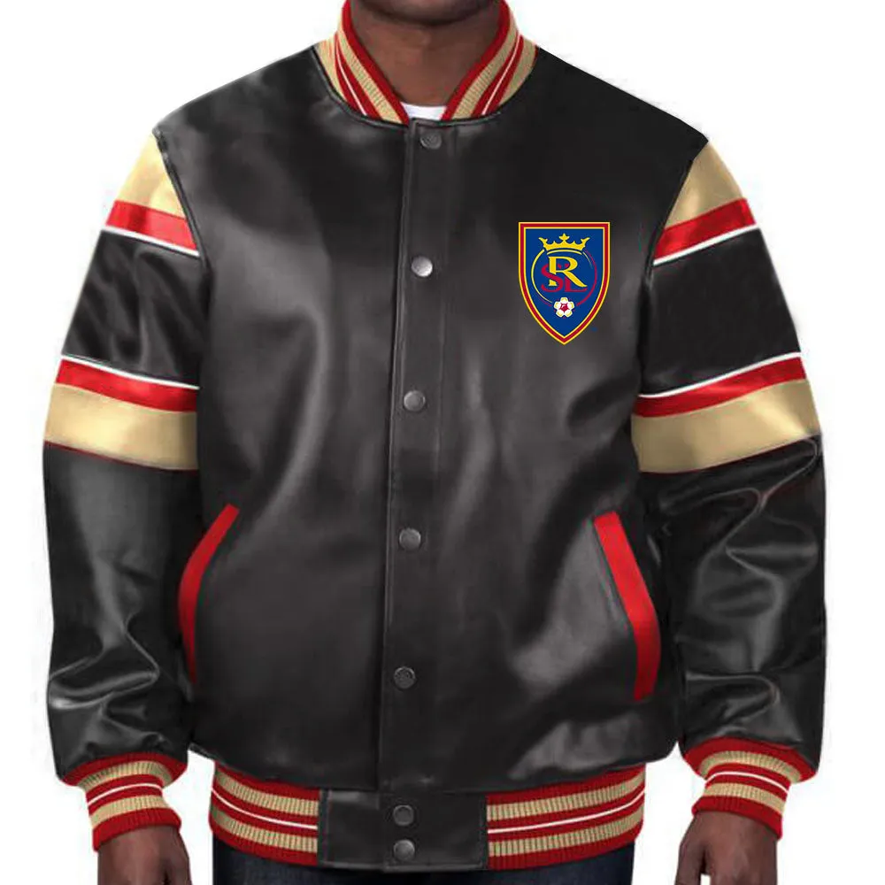 MLS Real Salt Lake Leather Jacket