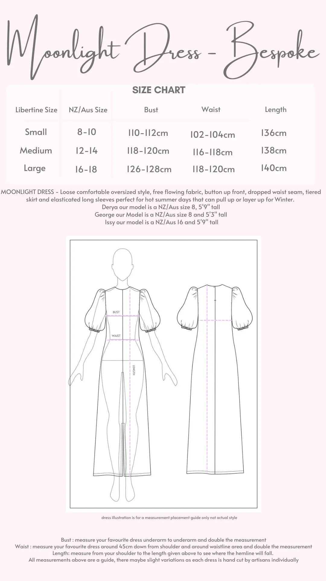 Moonlight Dress - Pink Lemonade (S)