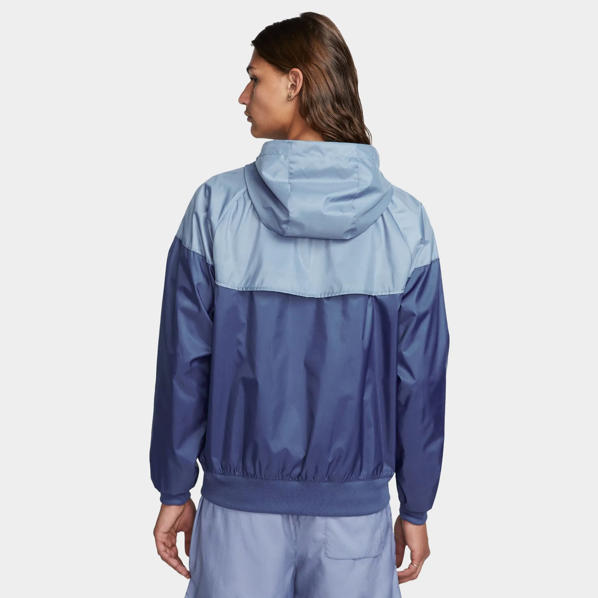 Nike Sportswear Windrunner Hooded Jacket Diffused Blue / Ashen Slate - Wheat Gold
