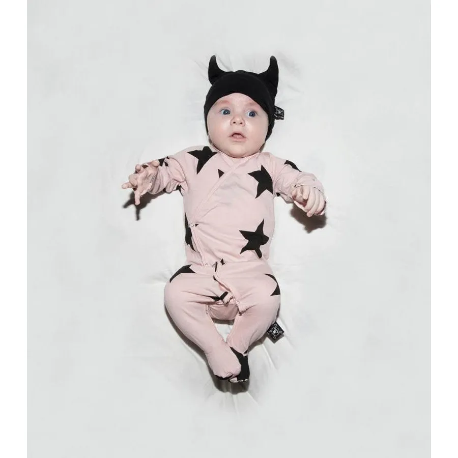 Nununu star footed envelope overall