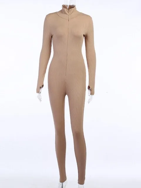 One Piece Turtleneck Jumpsuit
