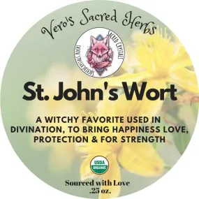 Organic St. John's Wort - .25oz