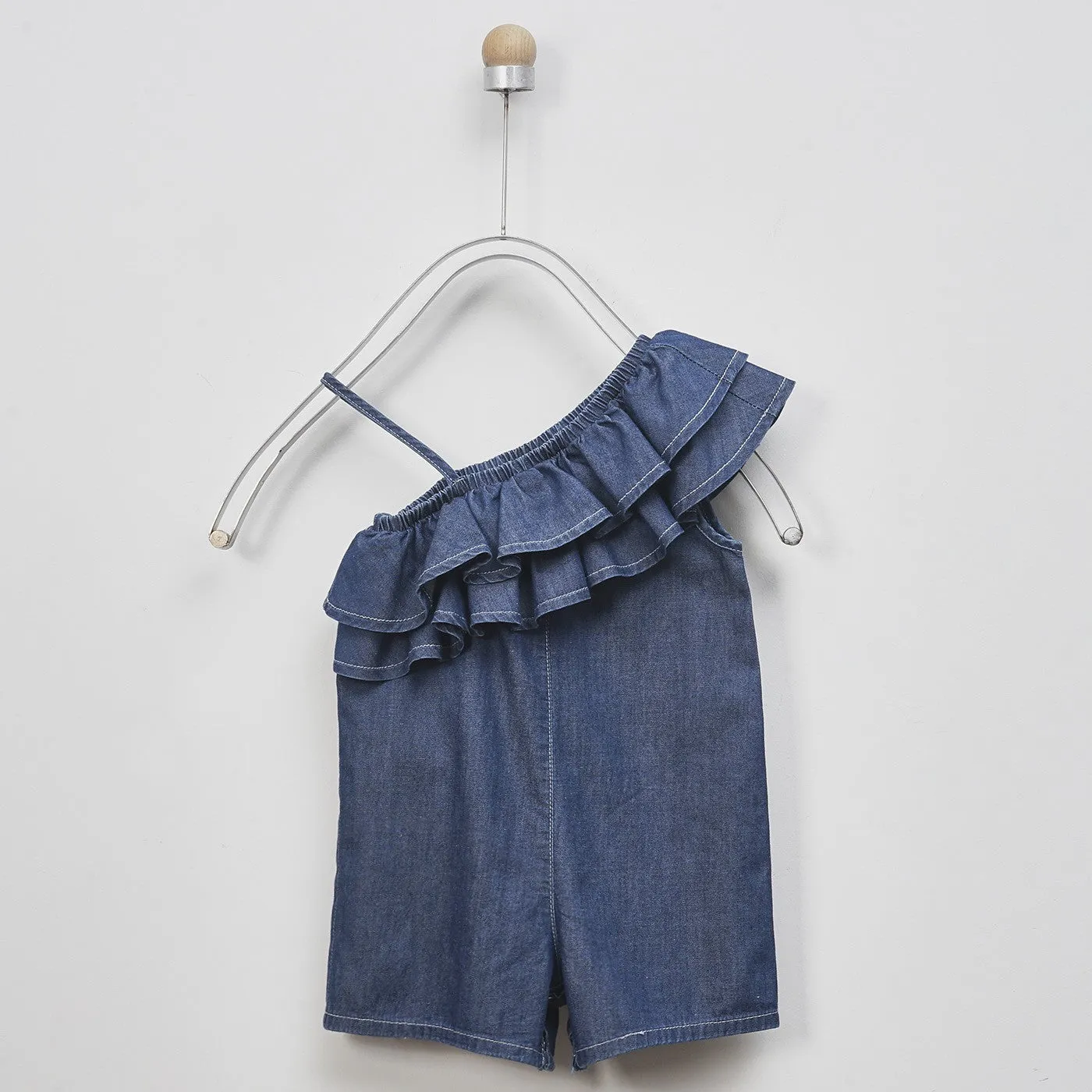 Panco Denim Jumpsuit, Bloom