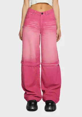 Paradise Cord Zip Cargo Pants