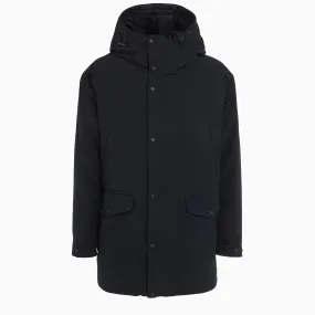 Parka "Prefouns" in tessuto blu