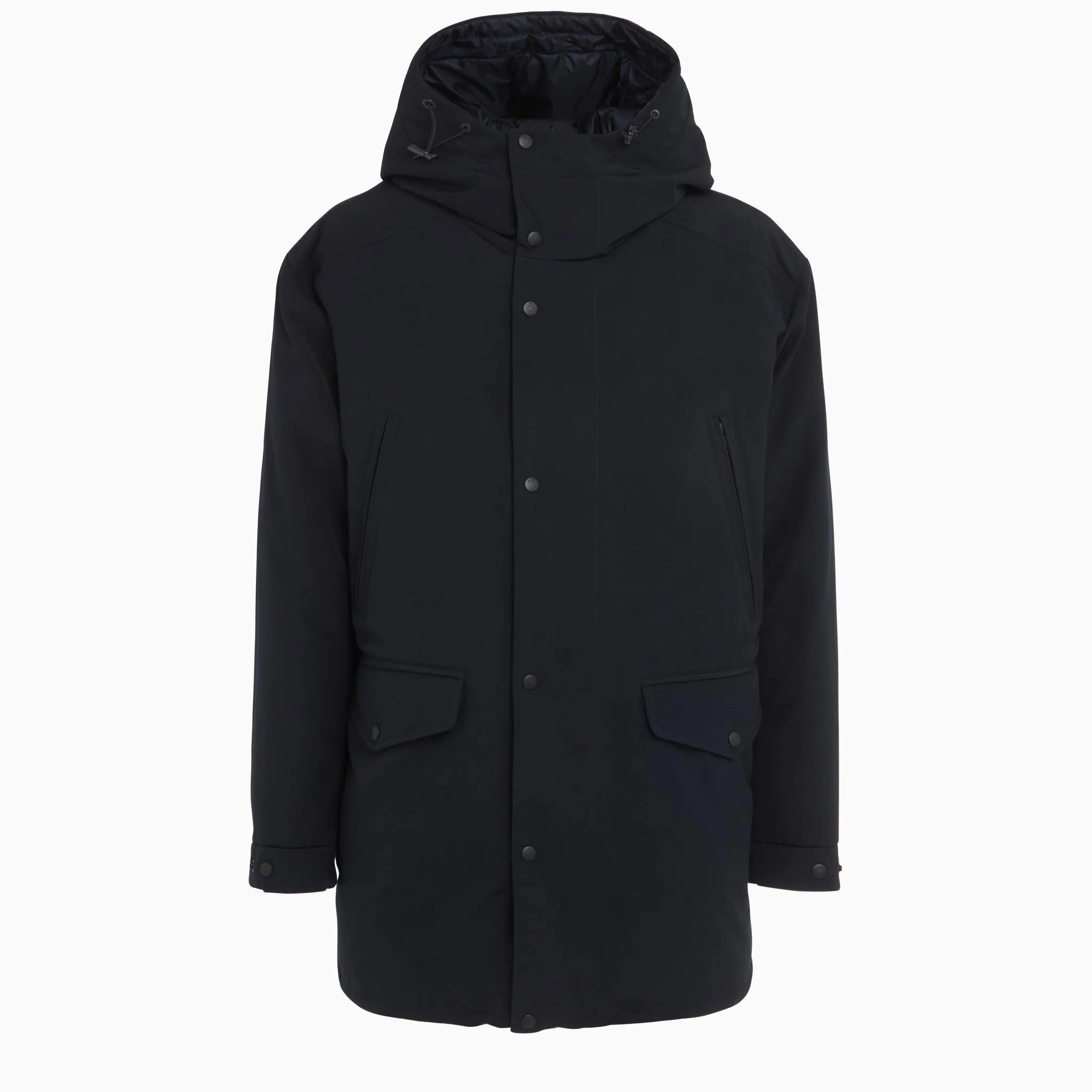 Parka "Prefouns" in tessuto blu